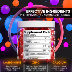 BTQ Bioteque Lab packaging showcases natural ingredients and gluten-free formulation.