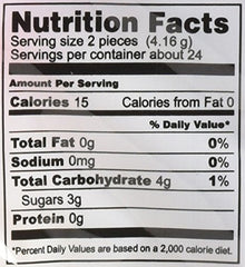 Bubble Gum Eggs pack opened to reveal 12 eggs per pack for easy planning.