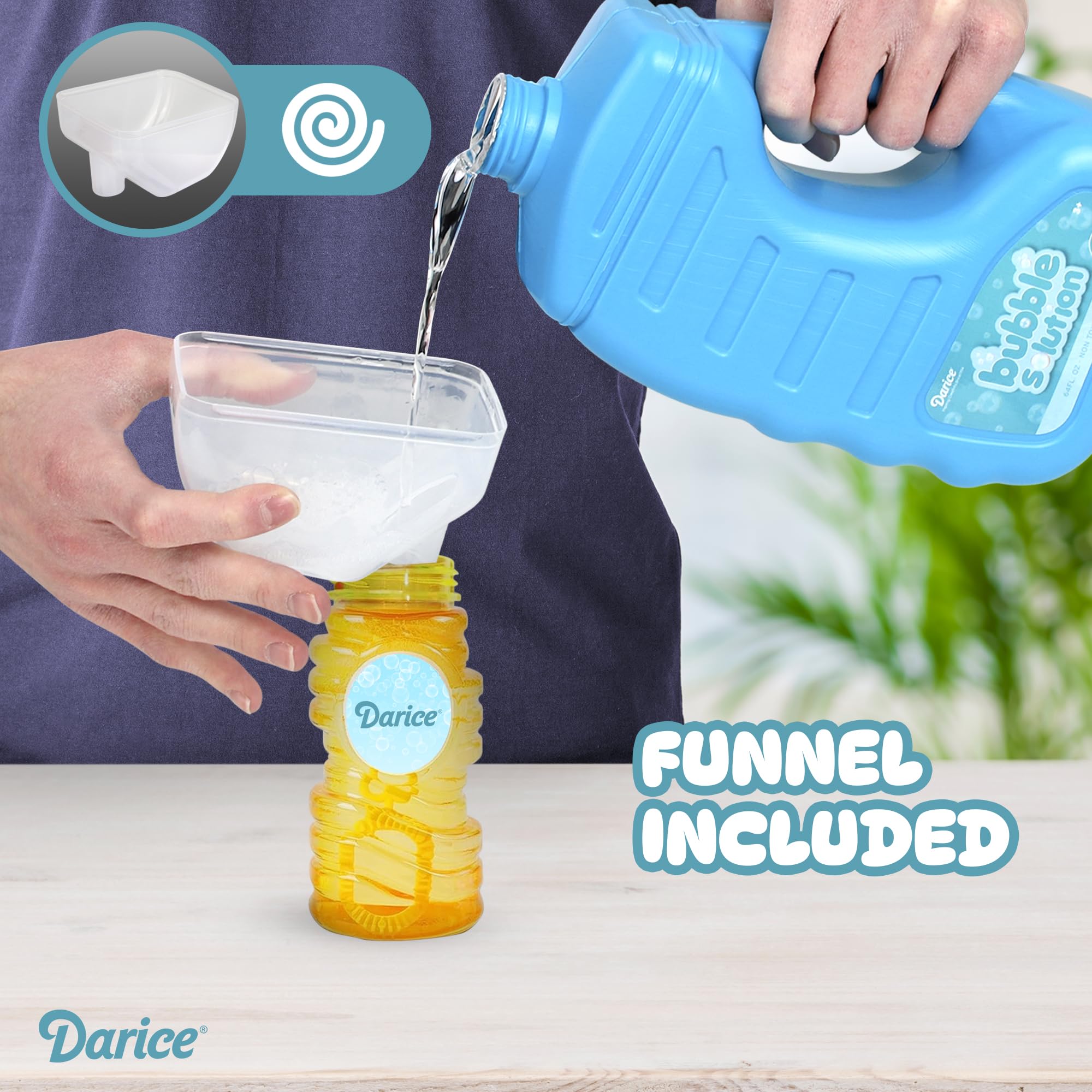 Bubble Play Darice 2Pack outdoor-ready refill for events