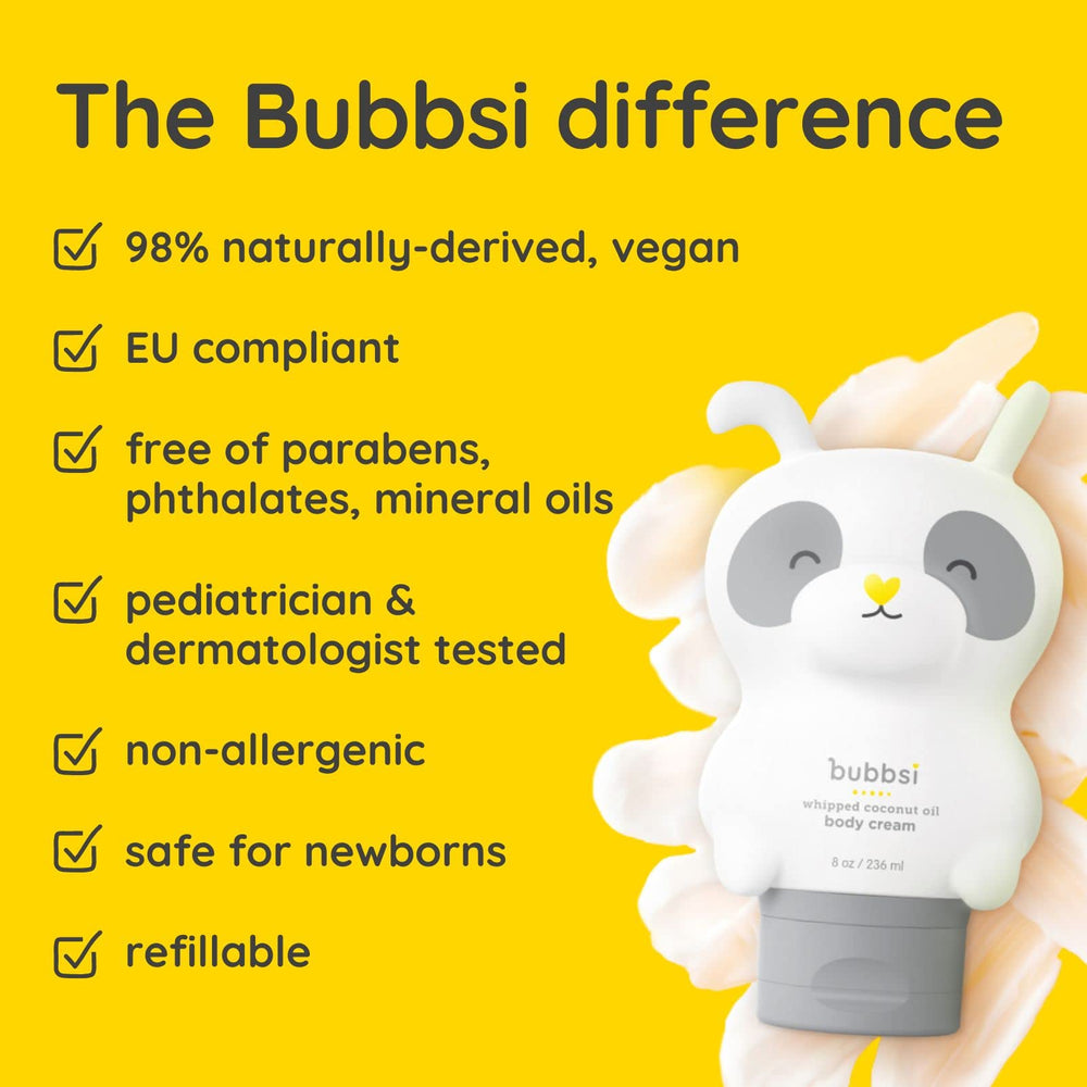 Bubbsi refillable animal bottle with pouch for eco-friendly refills.