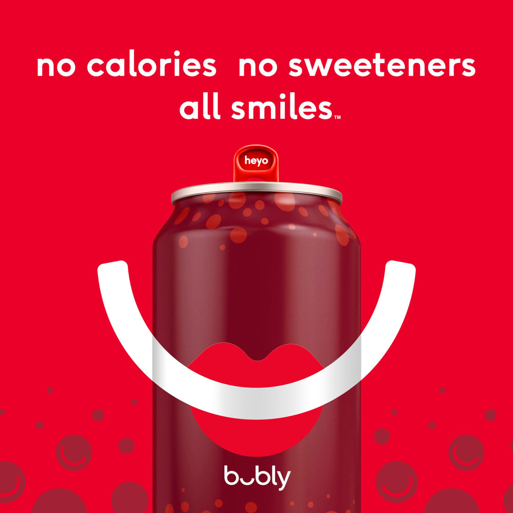 Bubly Grapefruit sparkling water with zesty tang