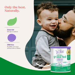 Bubs 365 non-GMO whole-milk powder ready to mix for balanced nutrition.