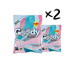 Bubs Goody Sour Ovals Raspberry Caramel – tangy raspberry flavor with caramel sweetness.