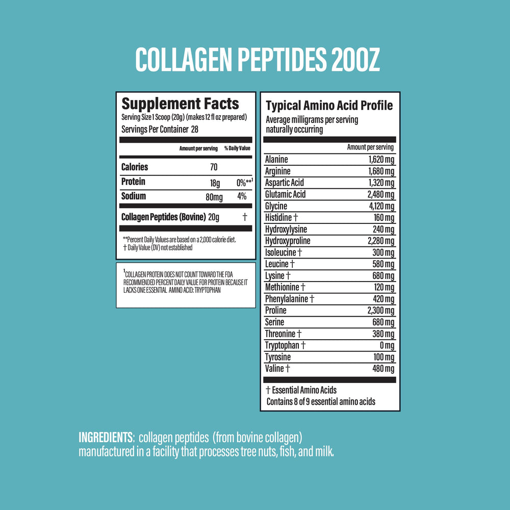 BUBS Naturals collagen peptides dissolving smoothly in tea