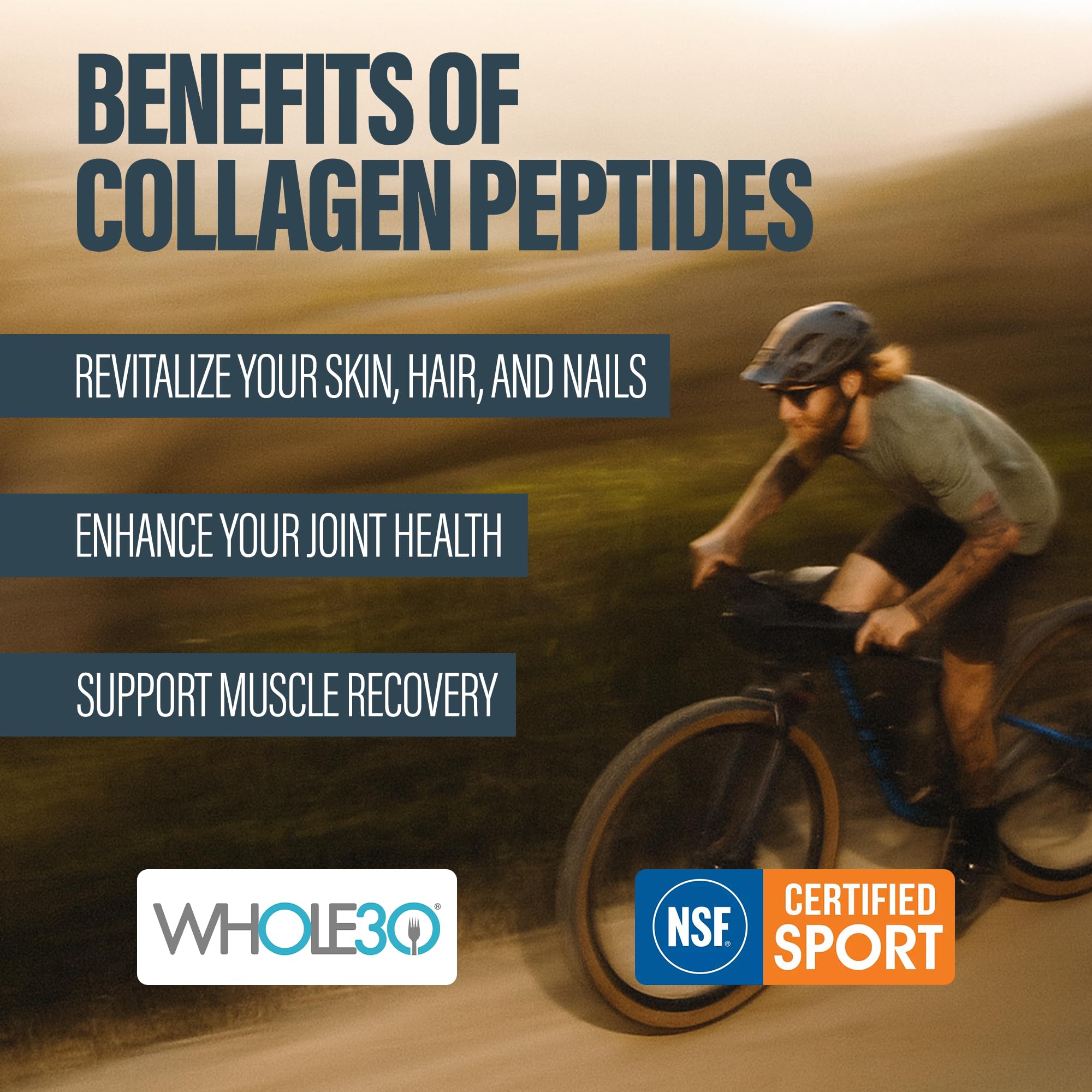 BUBS Naturals collagen blends smoothly into a smoothie.
