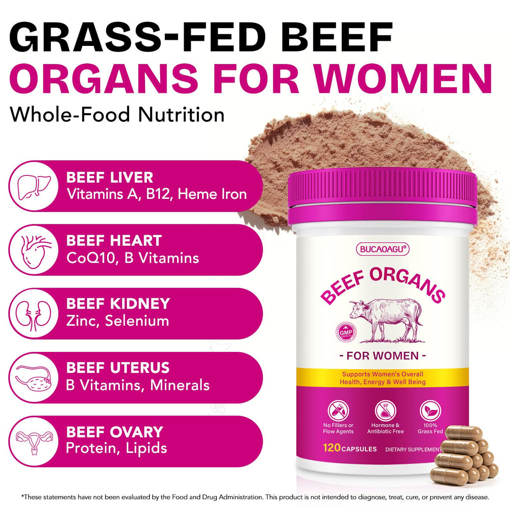BUCAOAGU beef kidney capsules provide nutrient-dense support for immunity