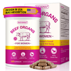 BUCAOAGU beef liver capsules for energy and vitality
