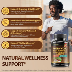 BUCAOAGU capsules close-up highlighting vegan, plant-based wellness.