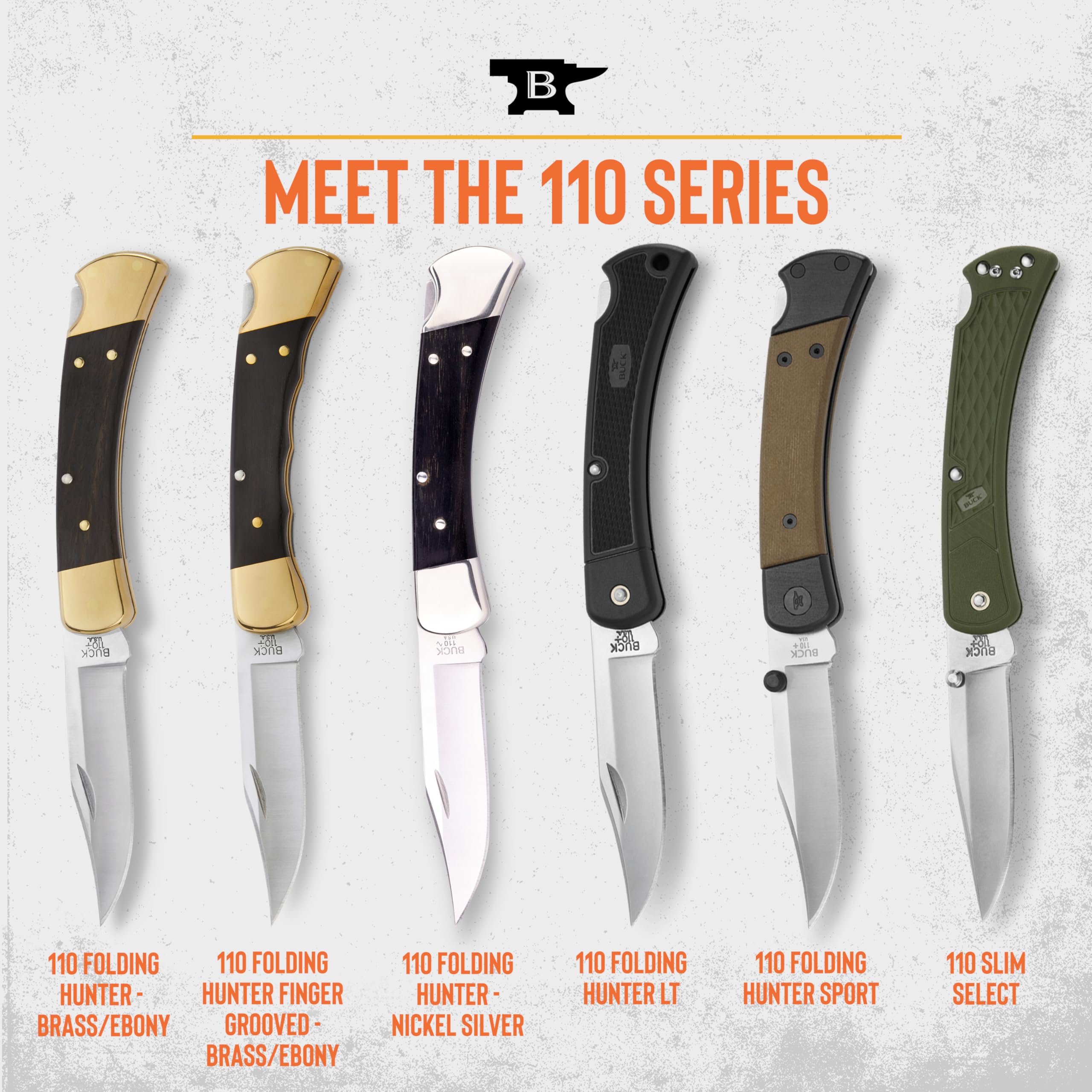 Buck Knives 110 Folding Hunter weighs 7.2 oz for balanced field use