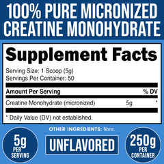 Bucked Up creatine powder micronized texture close-up for better mixability.
