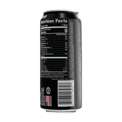 Bucked Up 300mg can with ingredient icons close-up for long-lasting focus