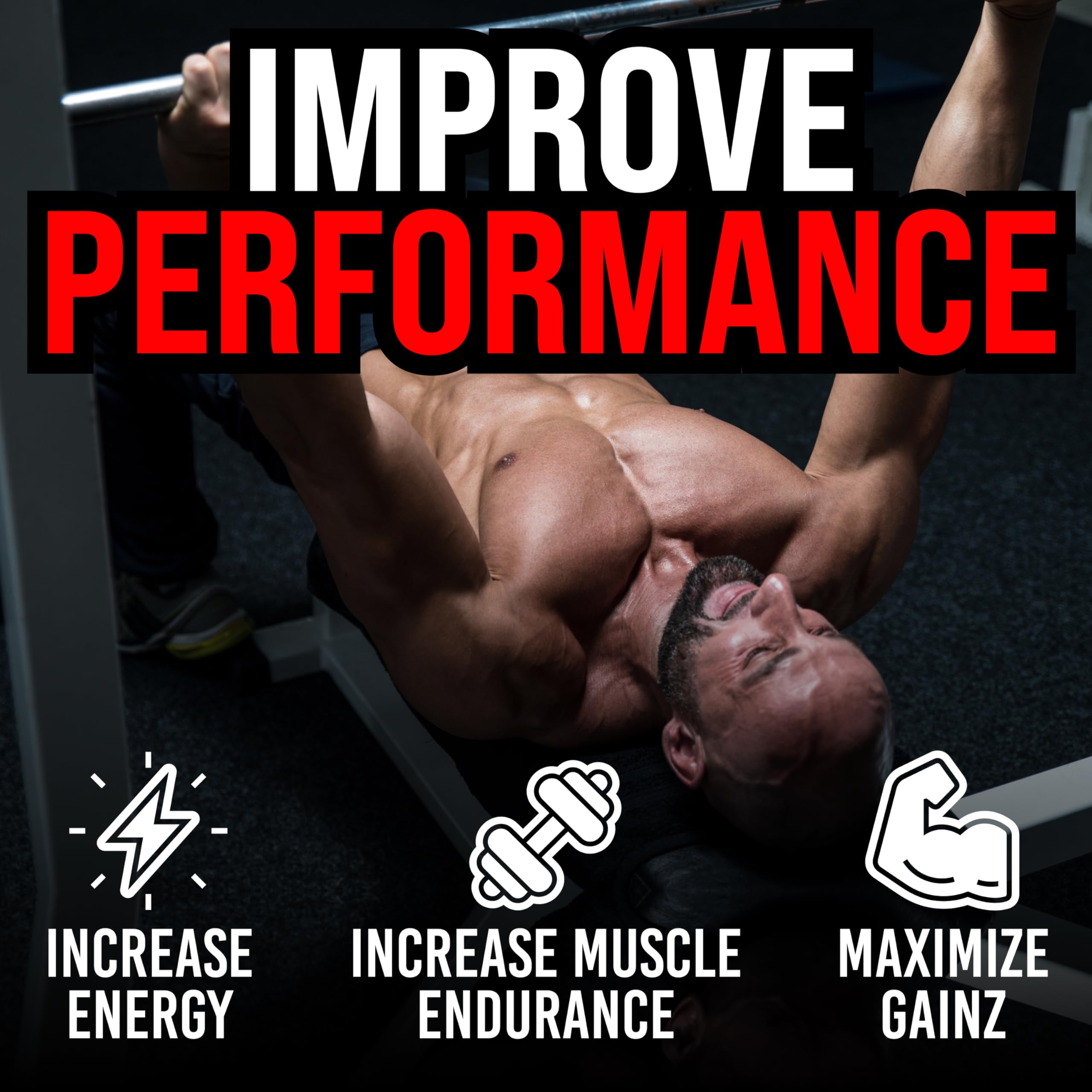 Bucked Up ingredient list closeup highlights creatine monohydrate content.