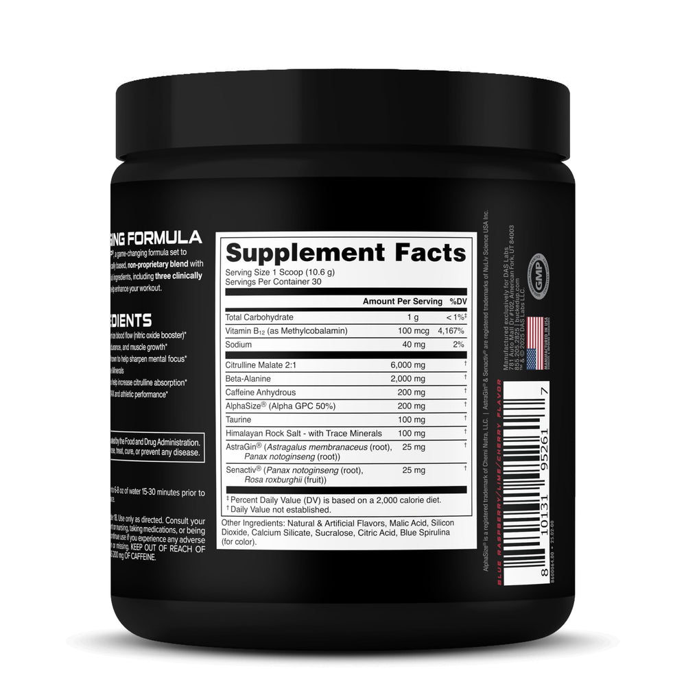 Bucked Up pre-workout scoop dispense demonstrates easy serving for workouts