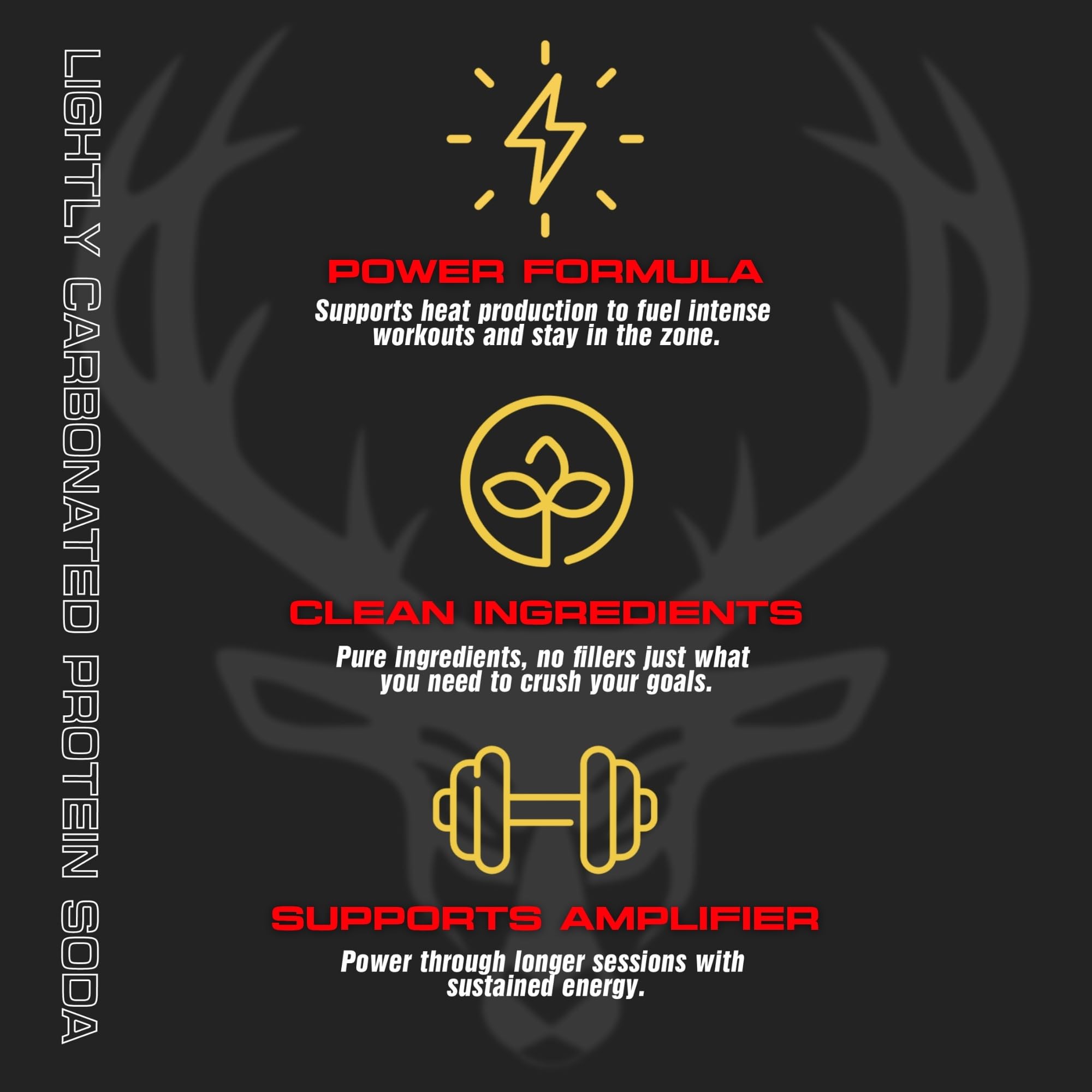 Bucked Up Whey Isolate 25g can highlights clean protein in a sparkling drink.