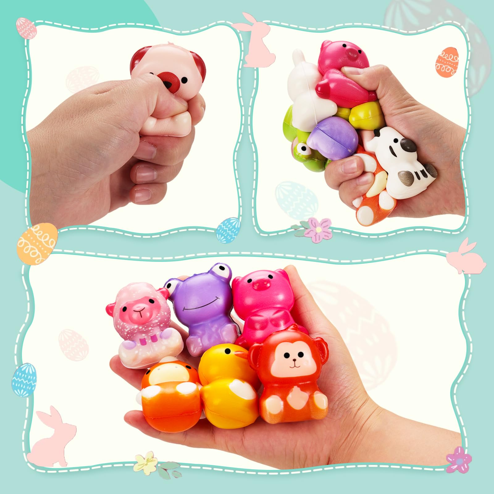 Budbof easy-to-hide eggs ideal for toddler-friendly egg hunts.