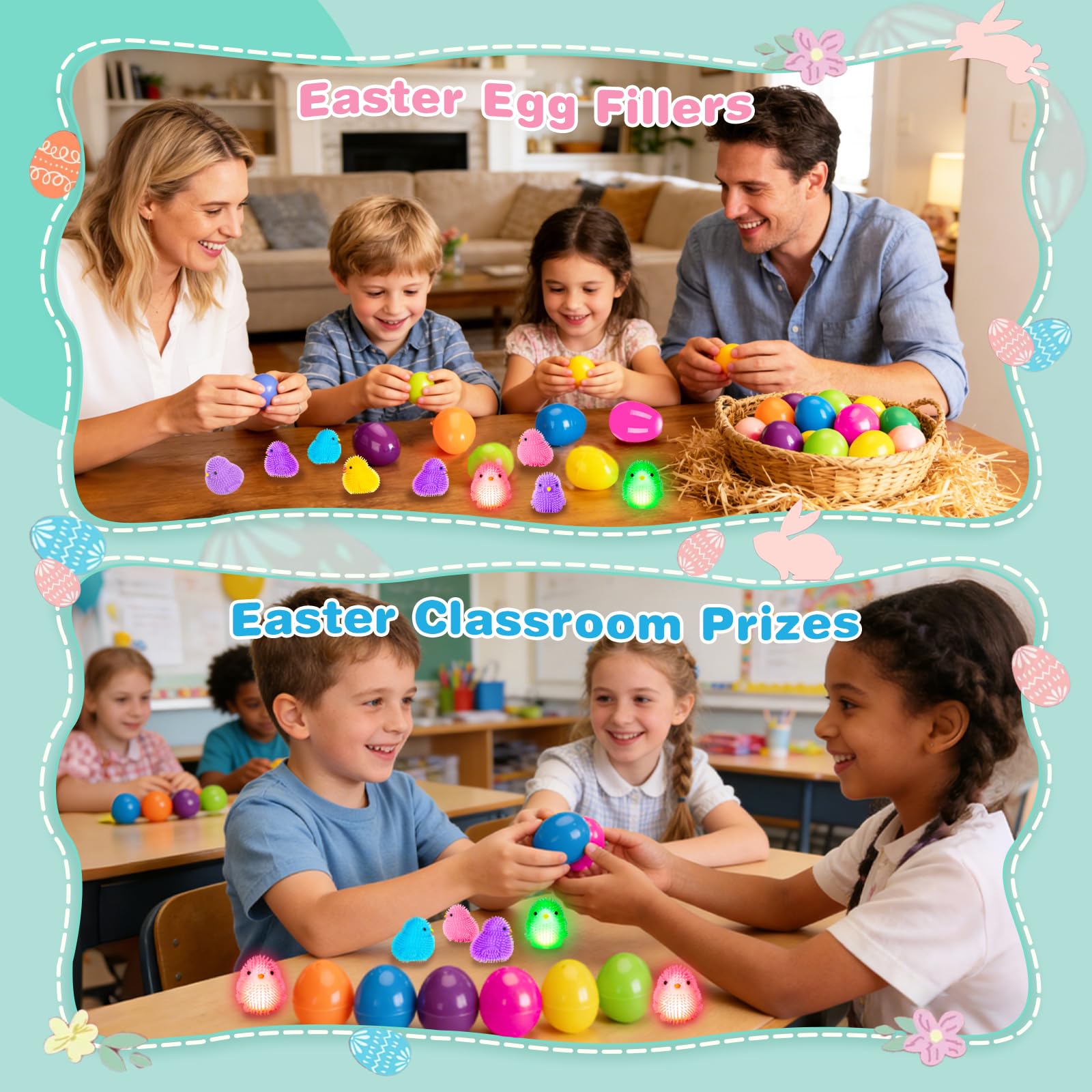 Budbof glow-in-the-dark accessories brighten parties and festive displays.