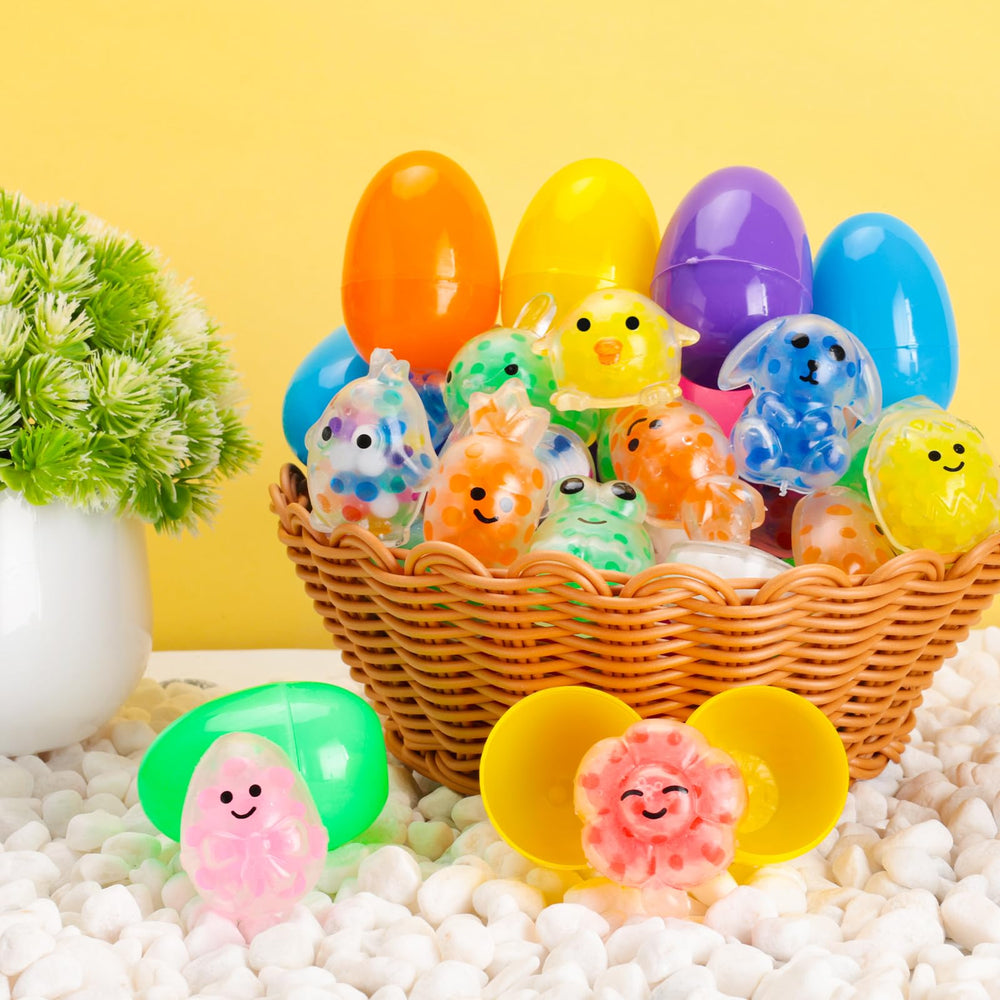 Budbof stress balls made with non-toxic rubber for safe play.