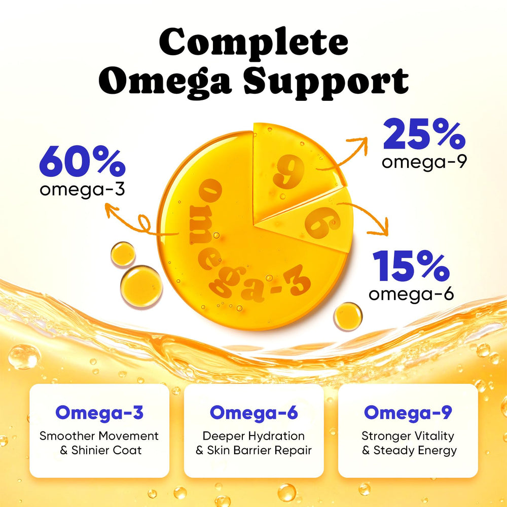 BuddyCheer Deep Sea Omega-3-6-9 blend for balanced pet nutrition