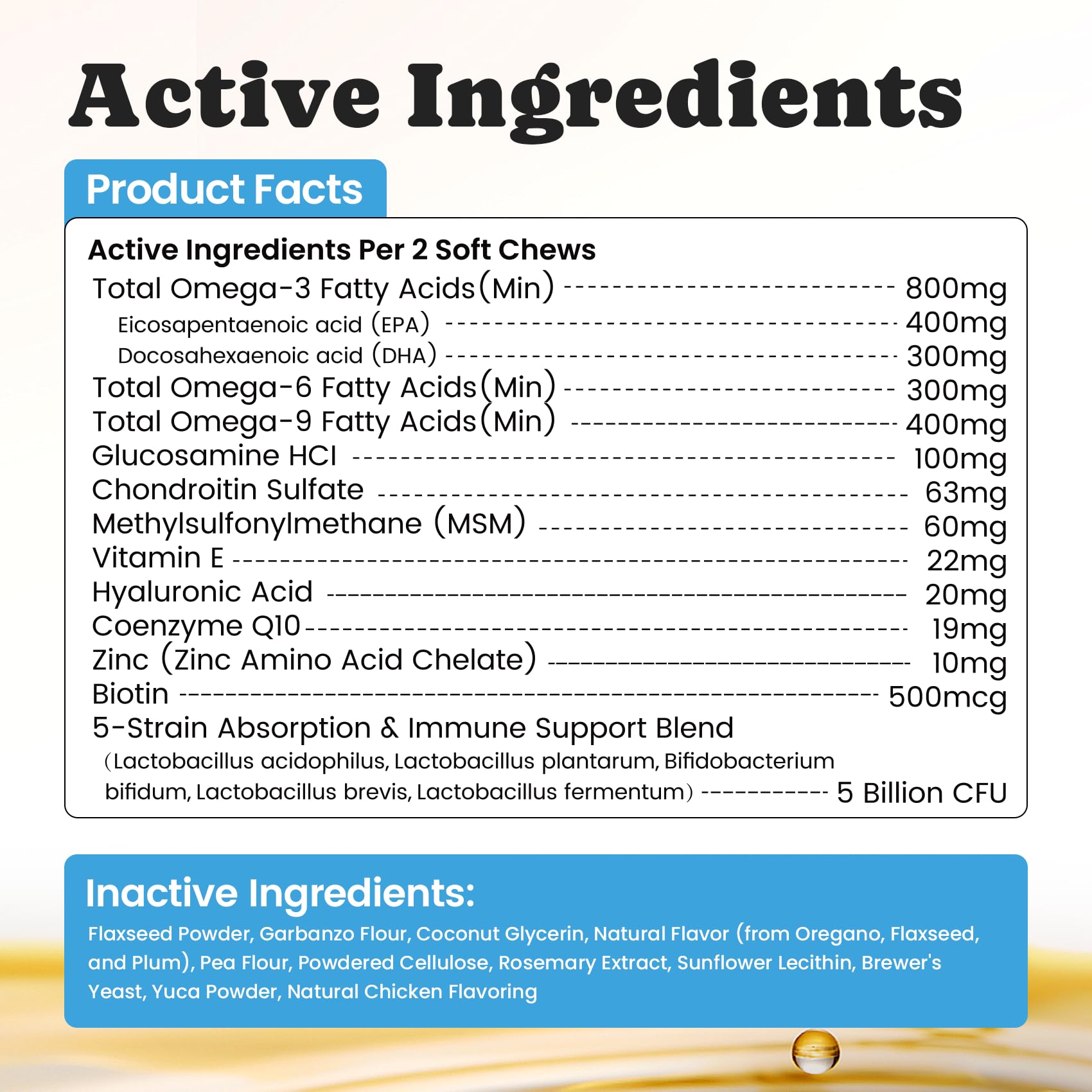 BuddyCheer wild-caught salmon omega3 label emphasizes high-quality sourcing.