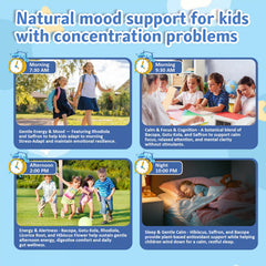 BudLive Saffron Gummies for Kids berry flavor appealing to kids and supporting mood