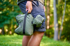 Buffalo Creek Supplies all-weather olive fabric ready for field use and rugged conditions.