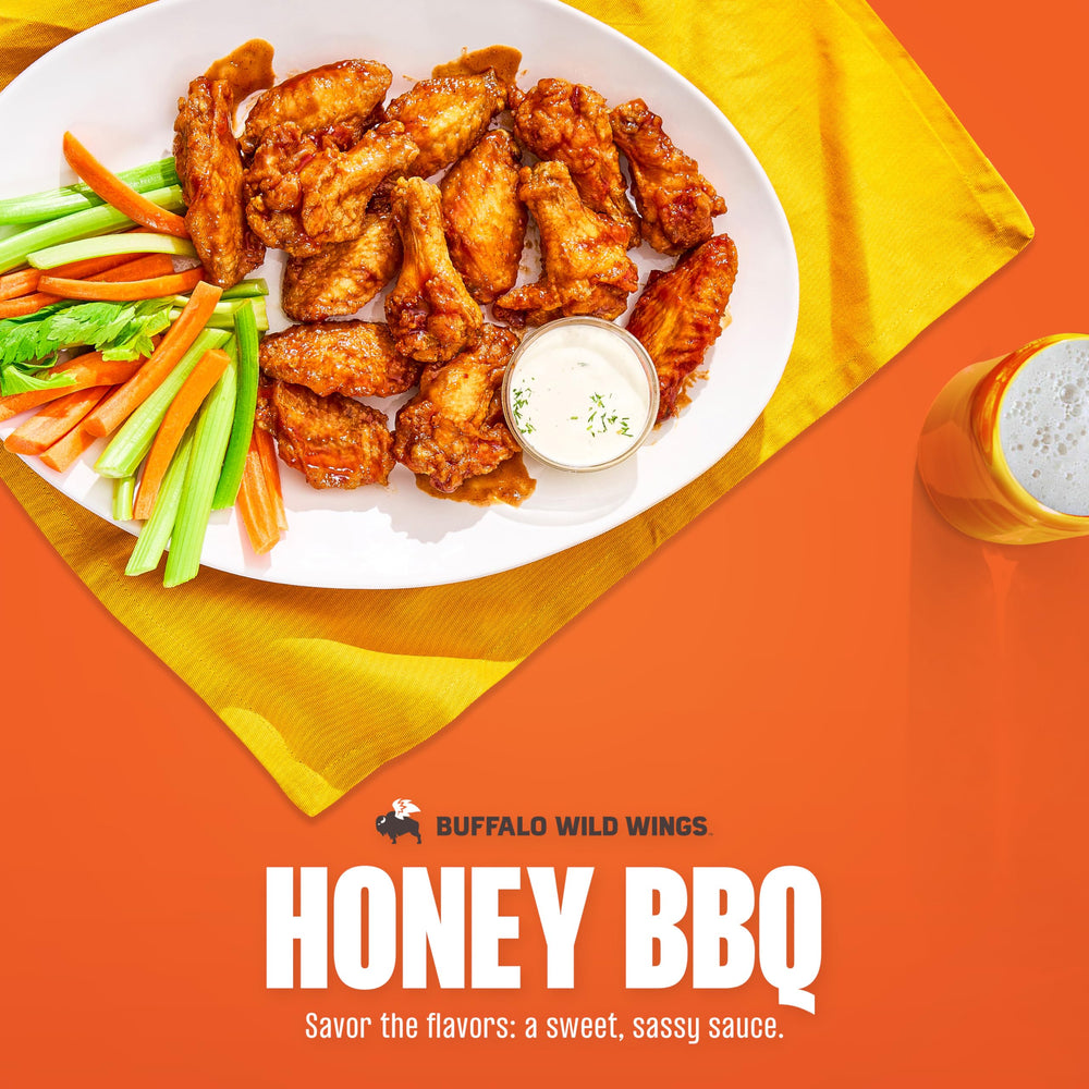 Buffalo Wild Wings Honey BBQ sauce dip for crispy chicken tenders