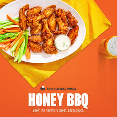 Buffalo Wild Wings Honey BBQ sauce dip for crispy chicken tenders