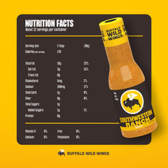 Buffalo Wild Wings Southwestern Ranch dipping plate offers versatile sauce for snacks.