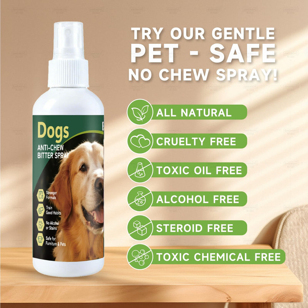 BUGAZOOM natural bitters label deters dogs from licking and chewing