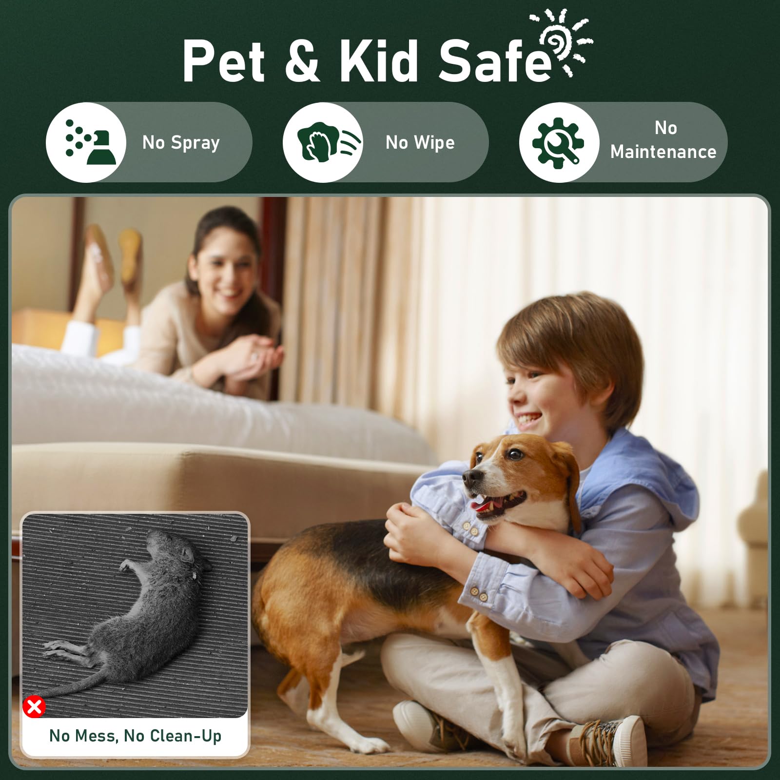 BUGAZOOM sachets offer easy, mess-free pest control in closets and garages.