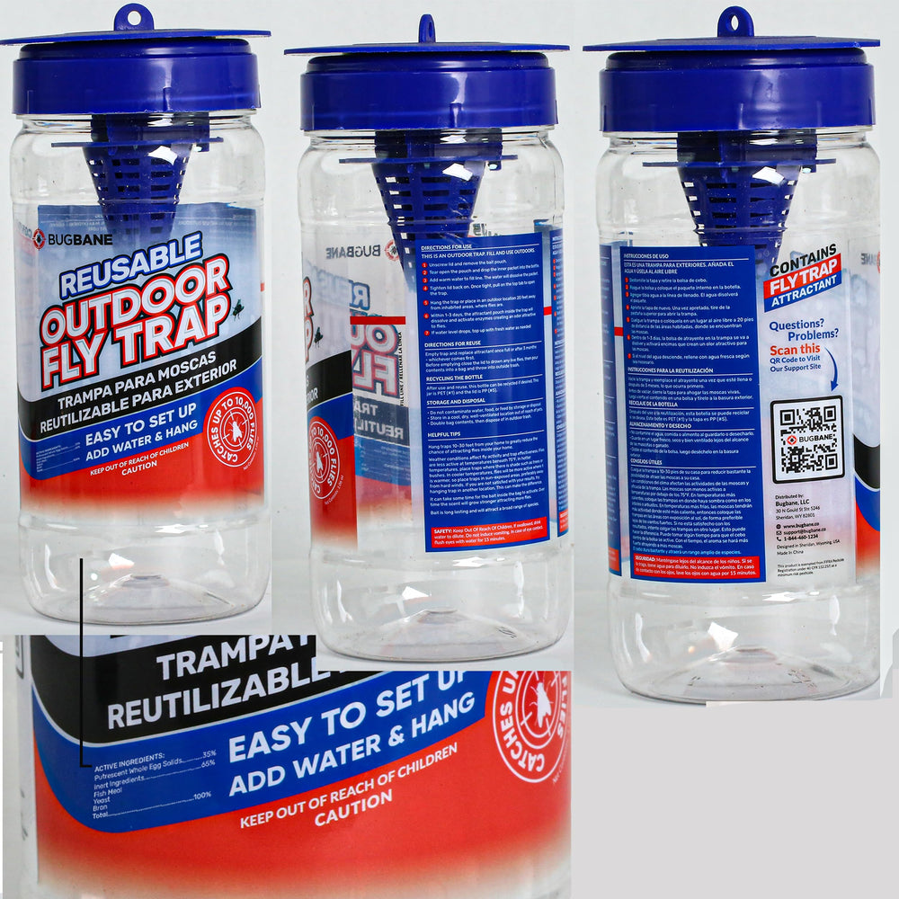 BugBane hanging-chains-included allow fast, flexible installation.