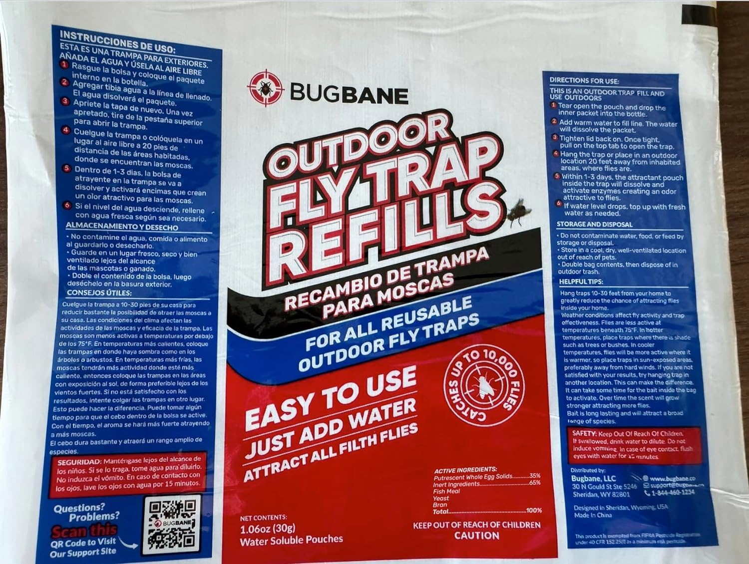 BugBane reusable-trap-refill-savings reduces waste and lowers costs over time.
