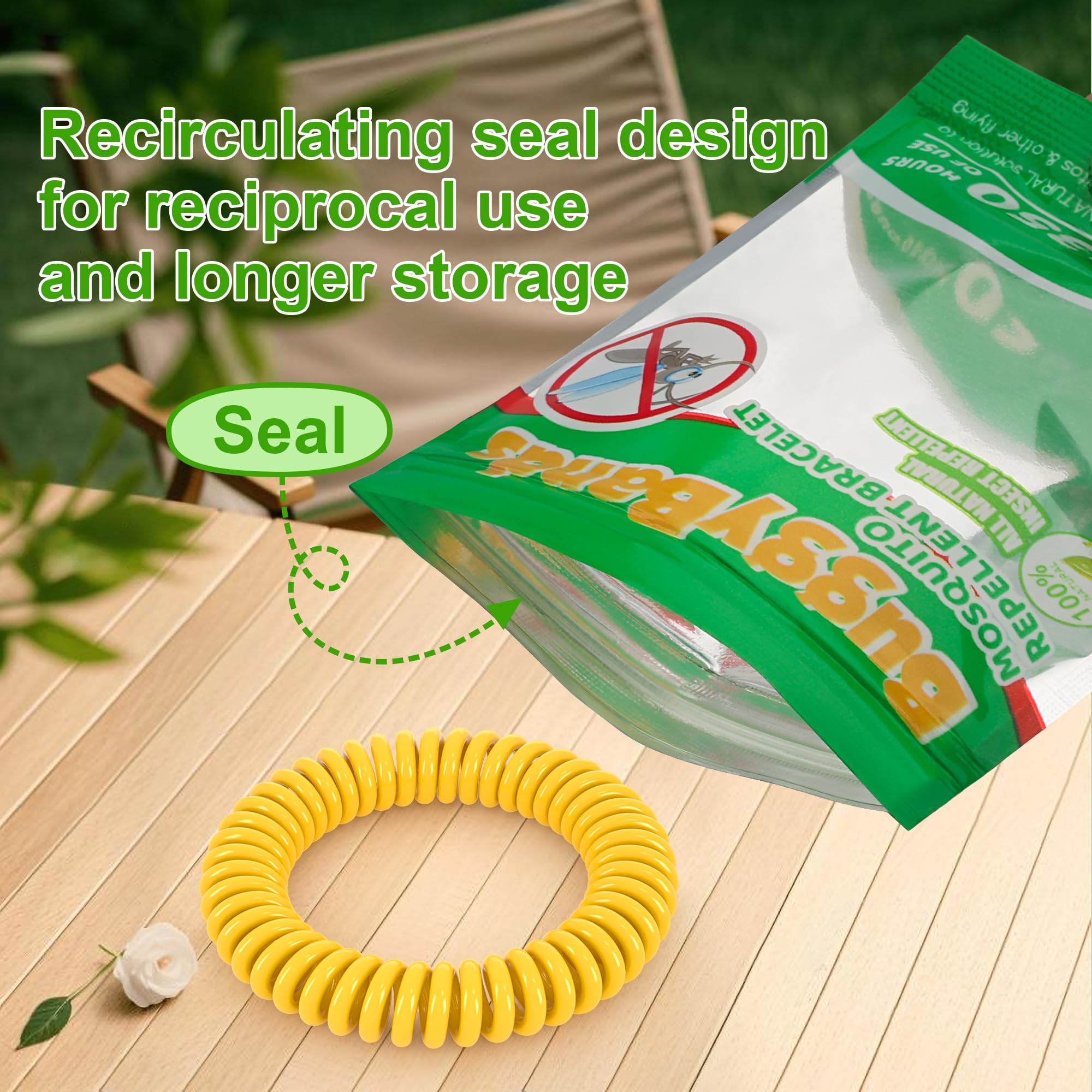BuggyBands waterproof bracelet worn during swimming or sweating