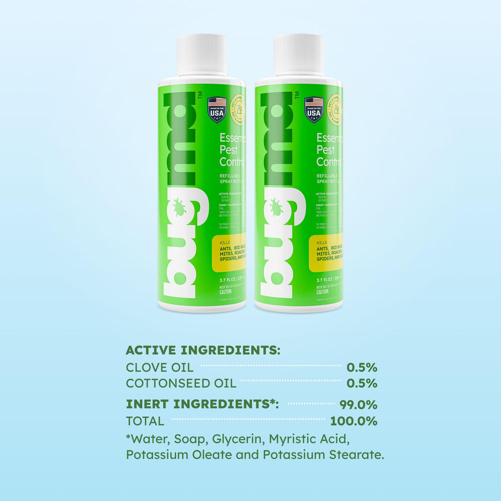 BugMD easy dilution step shows how to prepare the spray