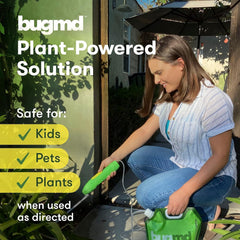 BugMD Pest Blaster Kit batteries included for immediate, mess-free spraying out of the box.