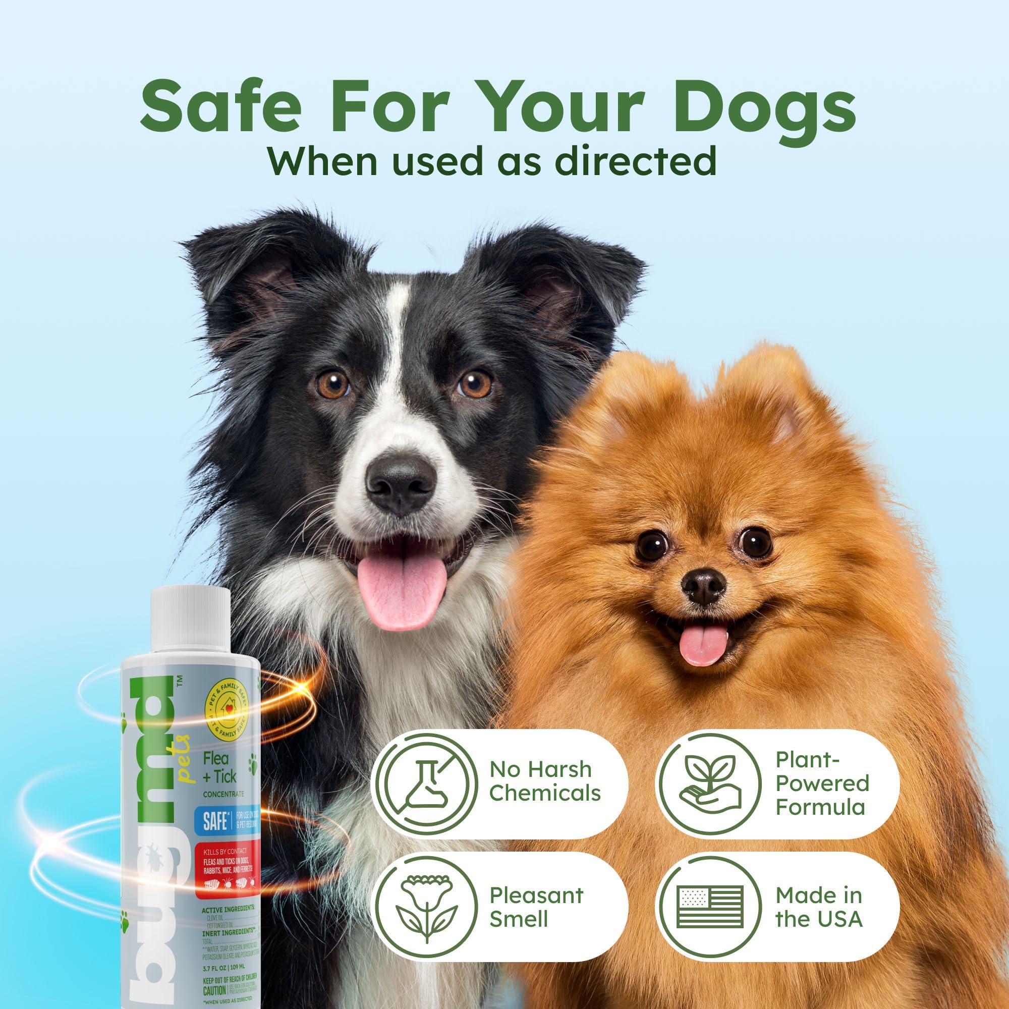 BugMD pet bed and kennel usage showing indoor and outdoor protection