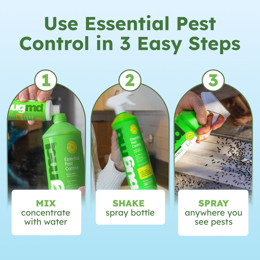 BugMD safe on wood and fabrics with gentle yet effective pest control