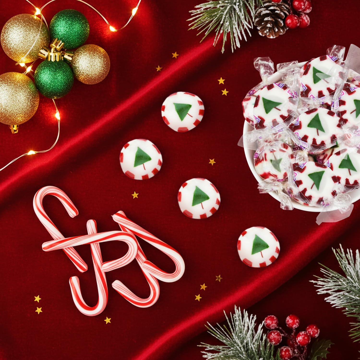 Buha Sweets gift-friendly mint treats for stockings and gift bags.