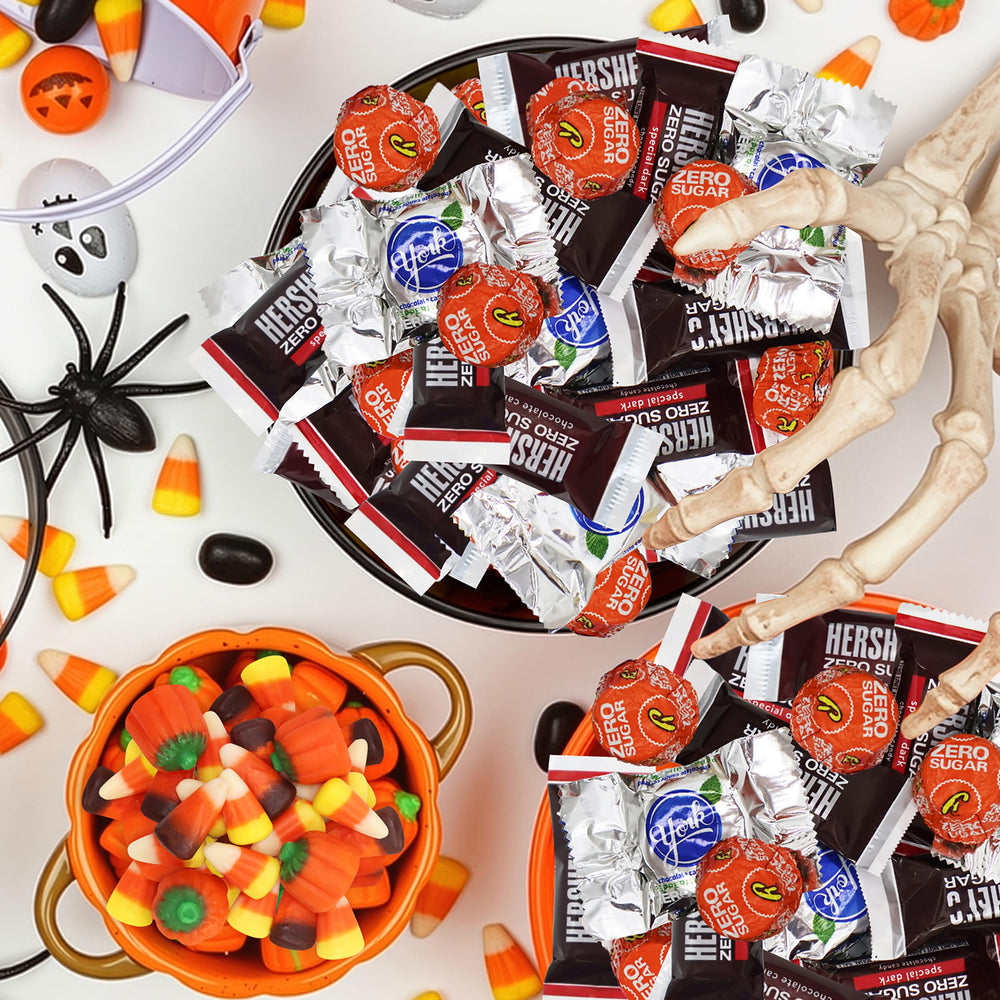 Buha Sweets milk and dark chocolate assortment for sharing at events.