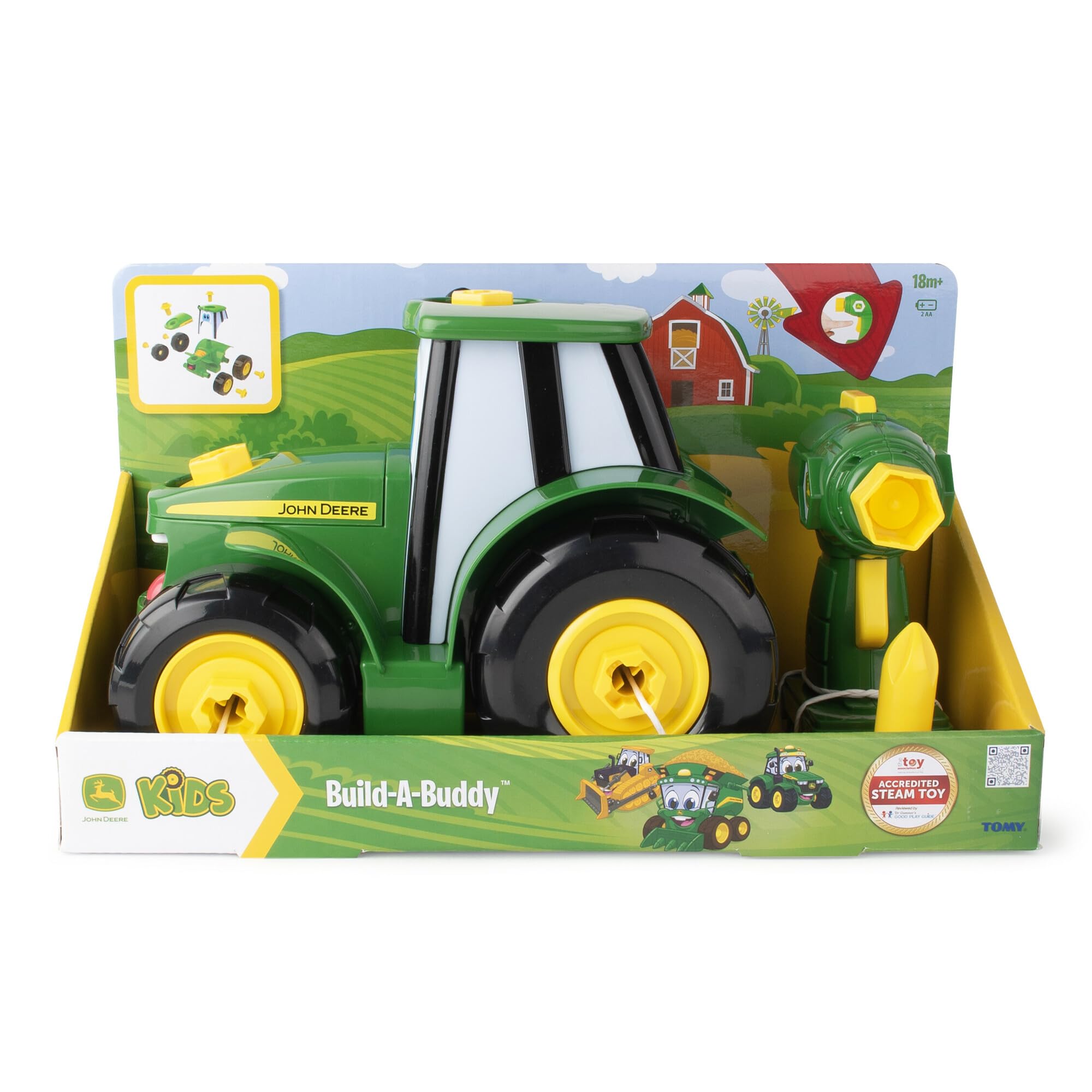 BUILD-A-BUDDY gift-ready packaging makes a thoughtful toddler present.