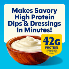 Build the Body ranch mix with yogurt for quick protein-rich dip