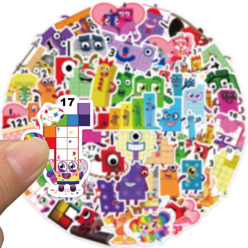 Skateboard decorated with Building Blocks stickers for durable, removable decor