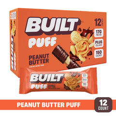 Built Bar Puff on-the-go pack ready for travel and busy days.