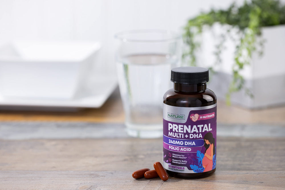 Built by Nature purity-tested vitamins displayed with a certificate of quality