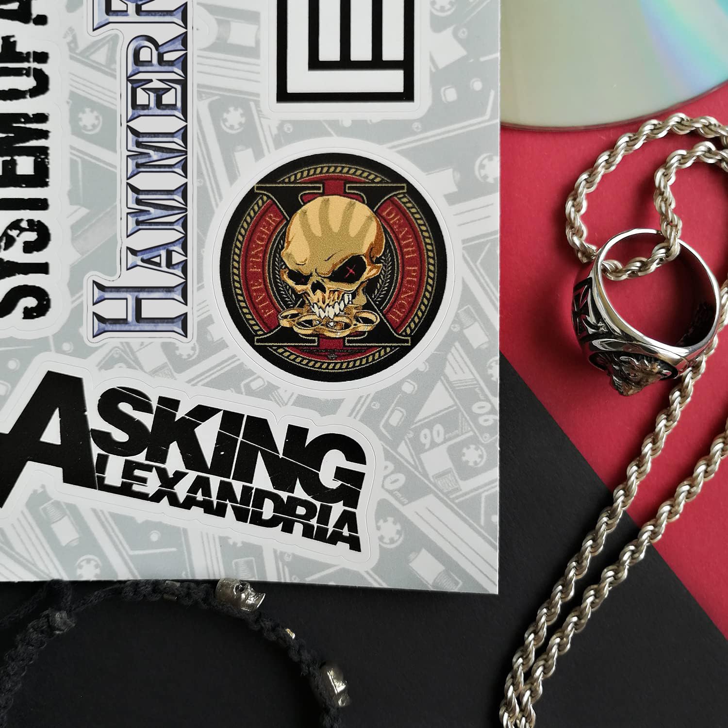 BulbaCraft Legendary Rock Band Stickers skateboard sticker offers quick customization and strong adhesion.