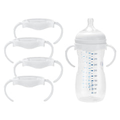 BULGILIA handles on a Philips Avent Natural bottle provide a secure grip for tiny hands