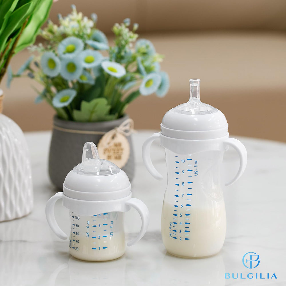 Great for on-the-go feeding and early bottle-to-cup transitions