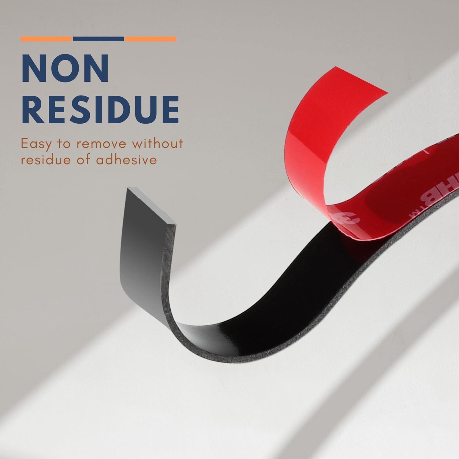 Bulina 3M 5925 tape offers durable, waterproof bonding suitable for outdoor or bathroom use.