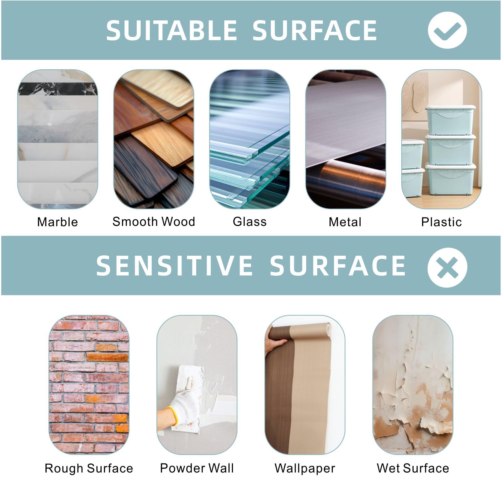 Bulina 3M tape surface prep guide for optimal bond and clean removal
