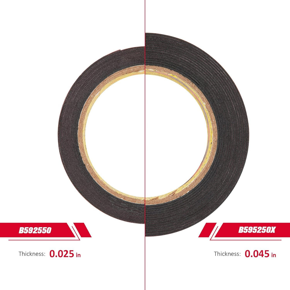 Bulina heat- and weather-resistant tape for outdoor mounting on varied surfaces